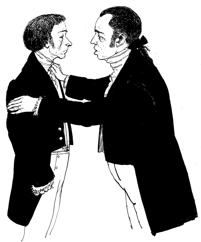 Sir James Hall & son 