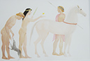 horseman and girl